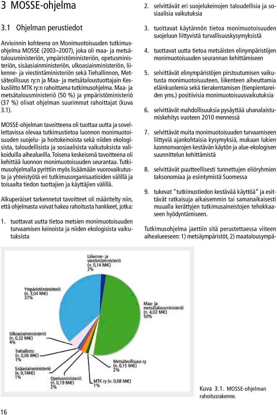 sisäasiainministeriön, ulkoasiainministeriön, liikenne- ja viestintäministeriön sekä Tiehallinnon, Metsäteollisuus ry:n ja Maa- ja metsätaloustuottajain Keskusliitto MTK ry:n rahoittama