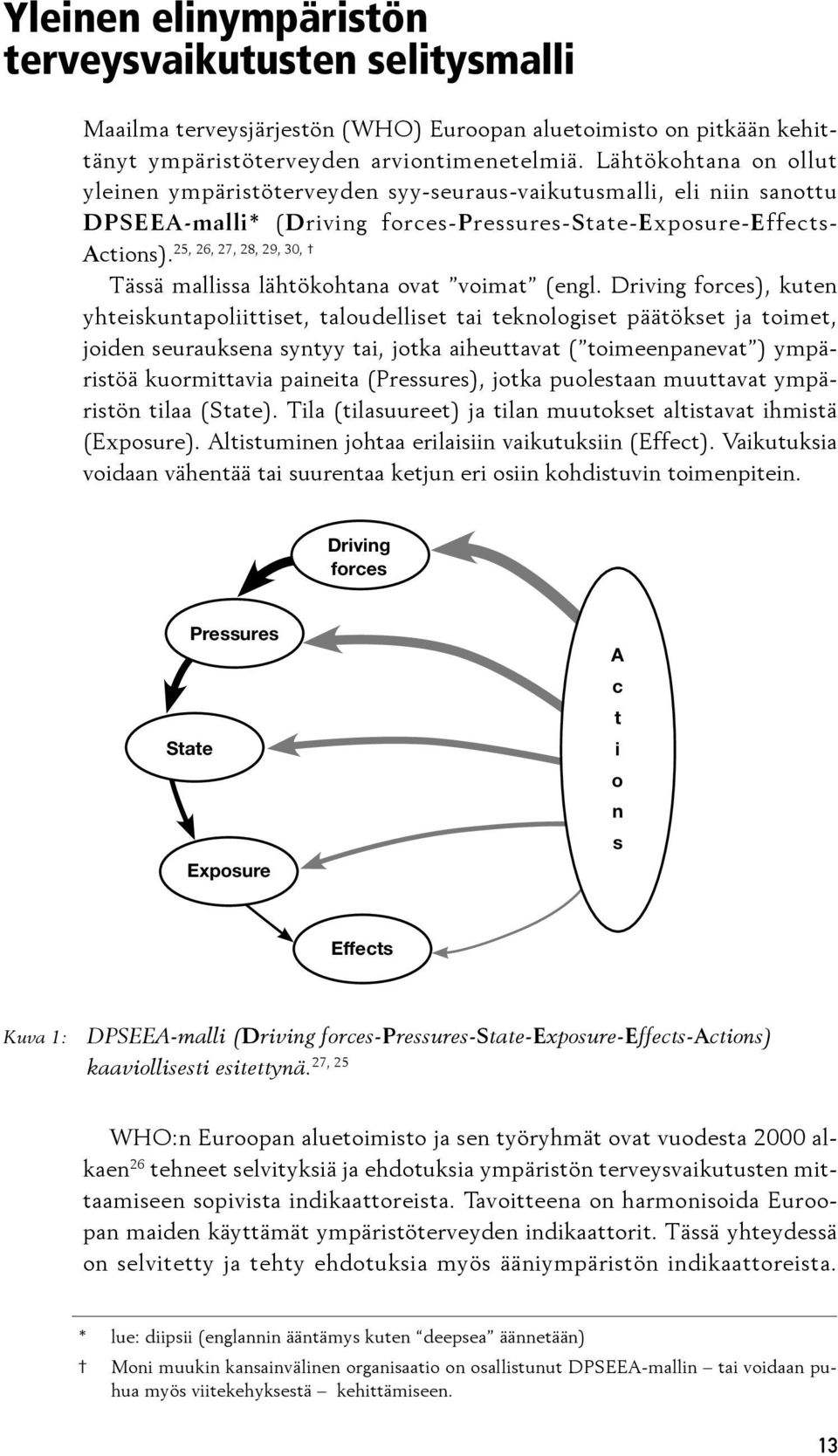 Tässä mallissa lähtökohtana ovat voimat (engl.