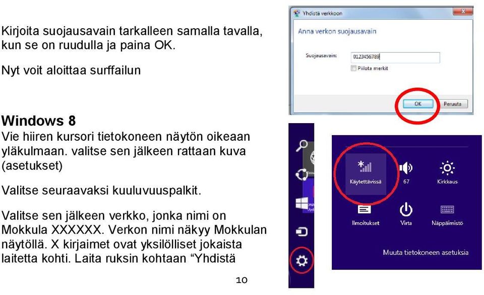 valitse sen jälkeen rattaan kuva (asetukset) Valitse seuraavaksi kuuluvuuspalkit.