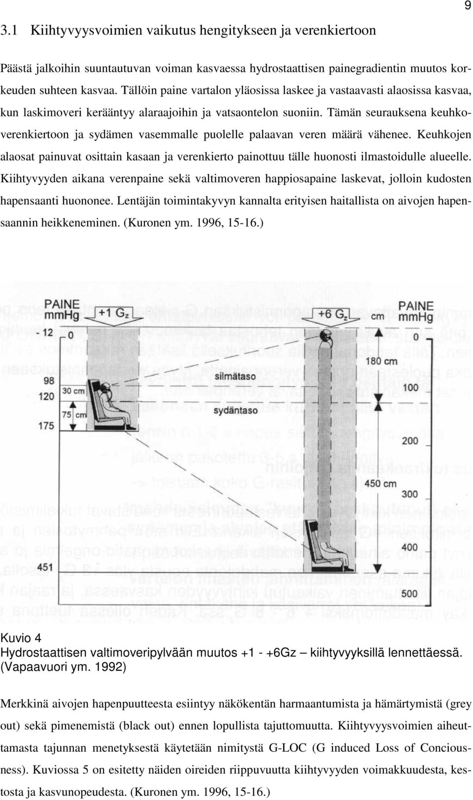 Tämän seurauksena keuhkoverenkiertoon ja sydämen vasemmalle puolelle palaavan veren määrä vähenee.