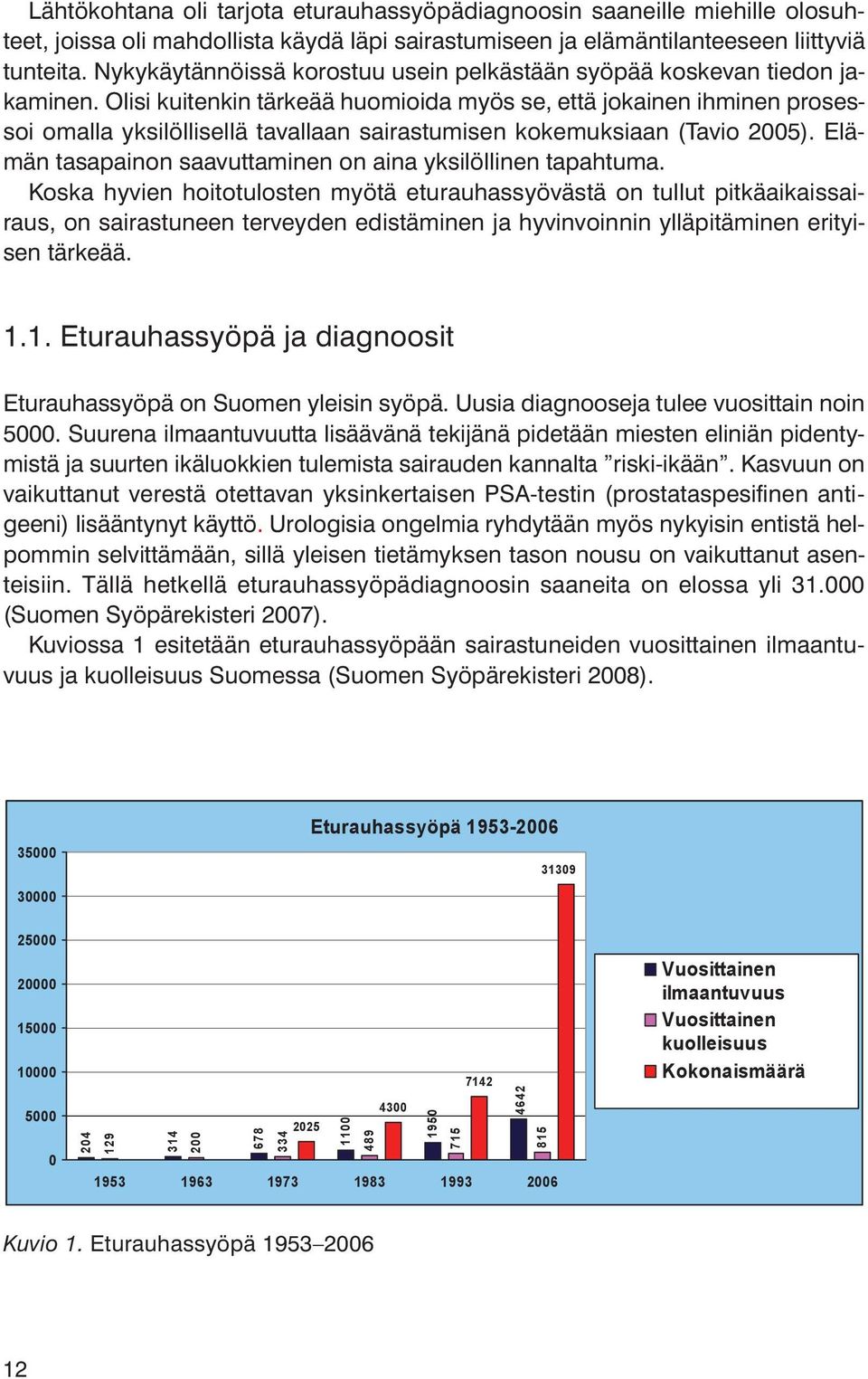 Olisi kuitenkin tärkeää huomioida myös se, että jokainen ihminen prosessoi omalla yksilöllisellä tavallaan sairastumisen kokemuksiaan (Tavio 2005).