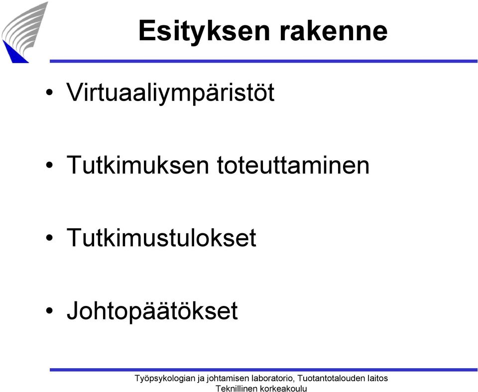 Tutkimuksen