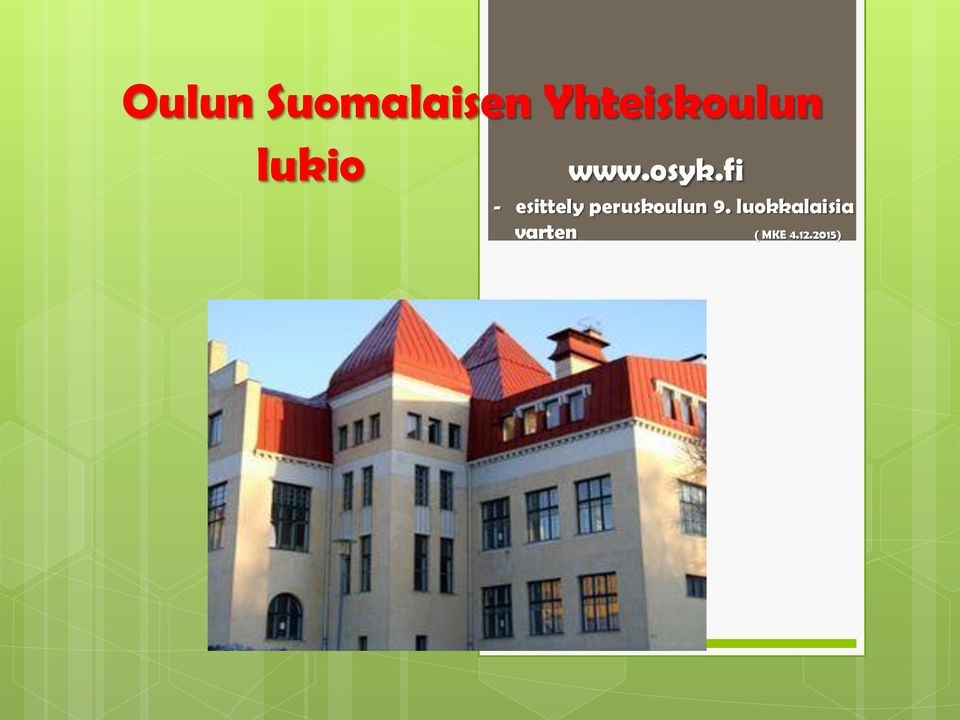 fi - esittely peruskoulun 9.
