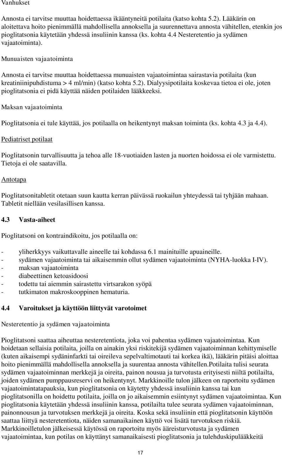 4 Nesteretentio ja sydämen vajaatoiminta).