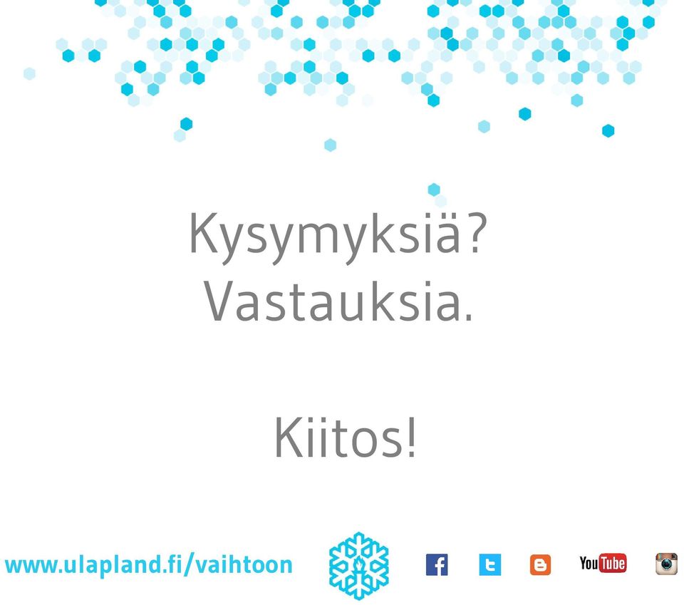 Kiitos! www.