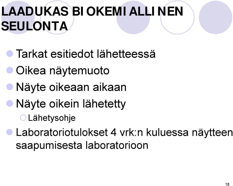 Näyte oikein lähetetty Lähetysohjey j