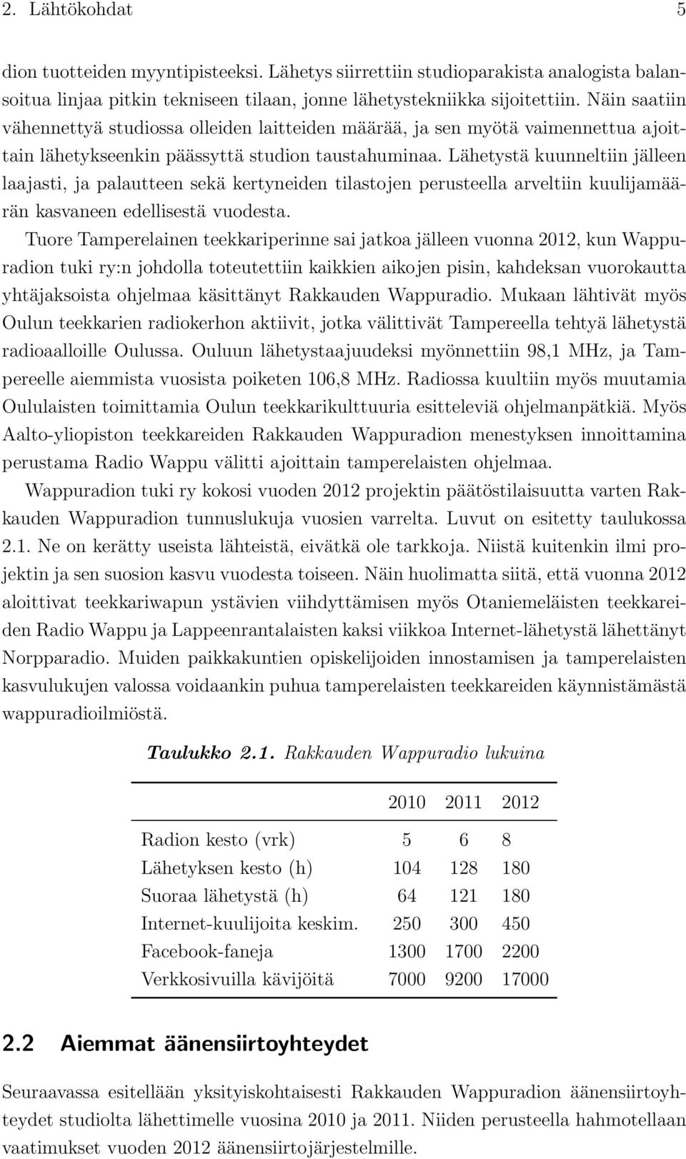 Lähetystä kuunneltiin jälleen laajasti, ja palautteen sekä kertyneiden tilastojen perusteella arveltiin kuulijamäärän kasvaneen edellisestä vuodesta.