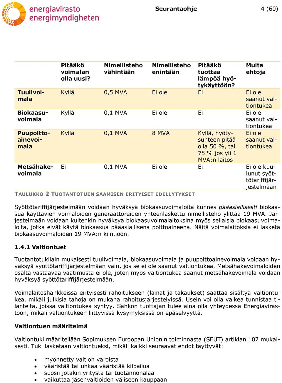 Pitääkö voimalan olla uusi?