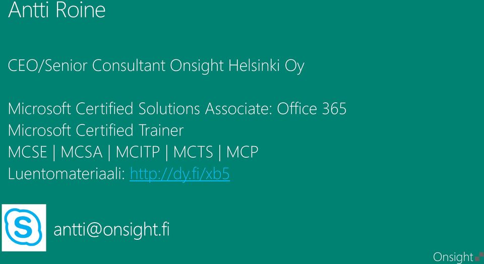 365 Microsoft Certified Trainer MCSE MCSA MCITP