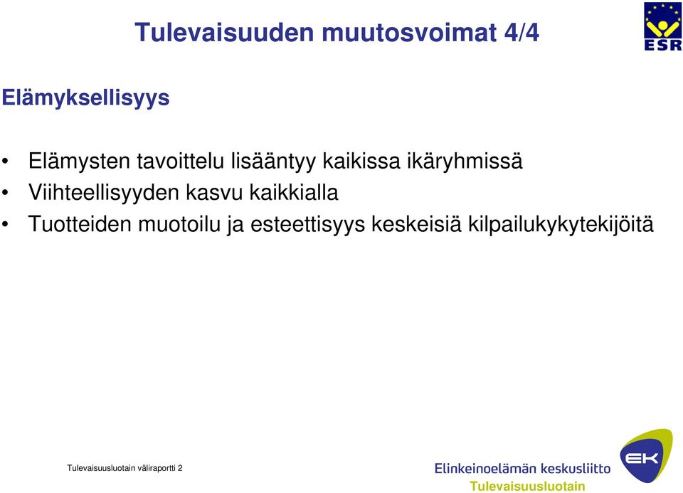 Viihteellisyyden kasvu kaikkialla Tuotteiden muotoilu