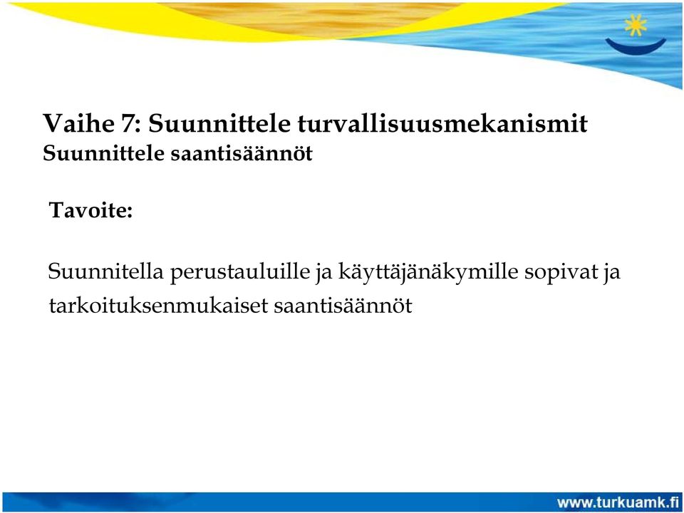 perustauluille ja