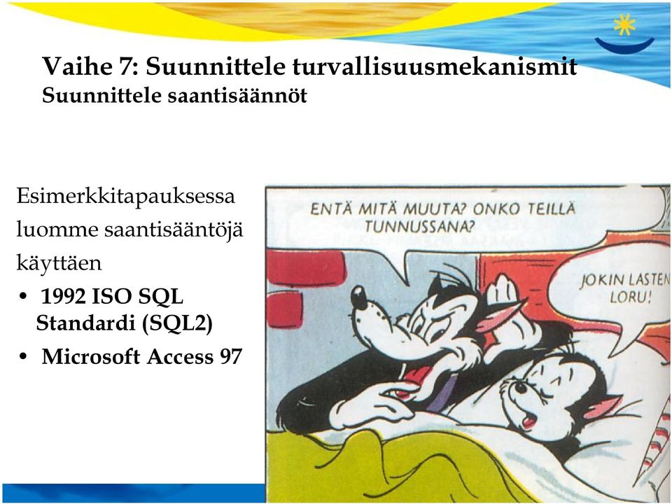 saantisääntöjä käyttäen 1992