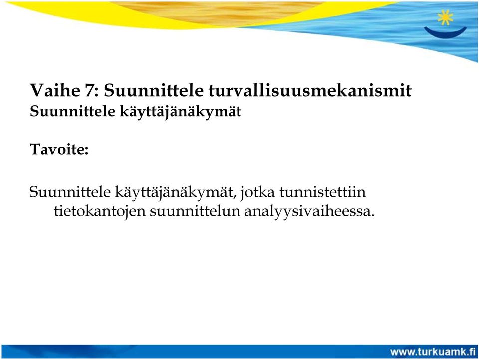 tietokantojen suunnittelun