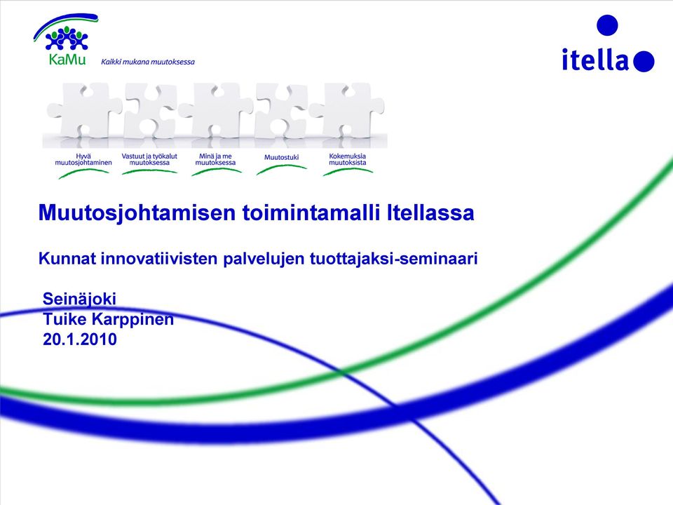 palvelujen tuottajaksi-seminaari