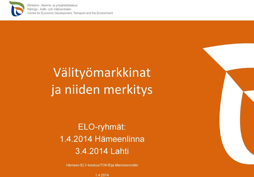 ELO-ryhmät: 1.4.