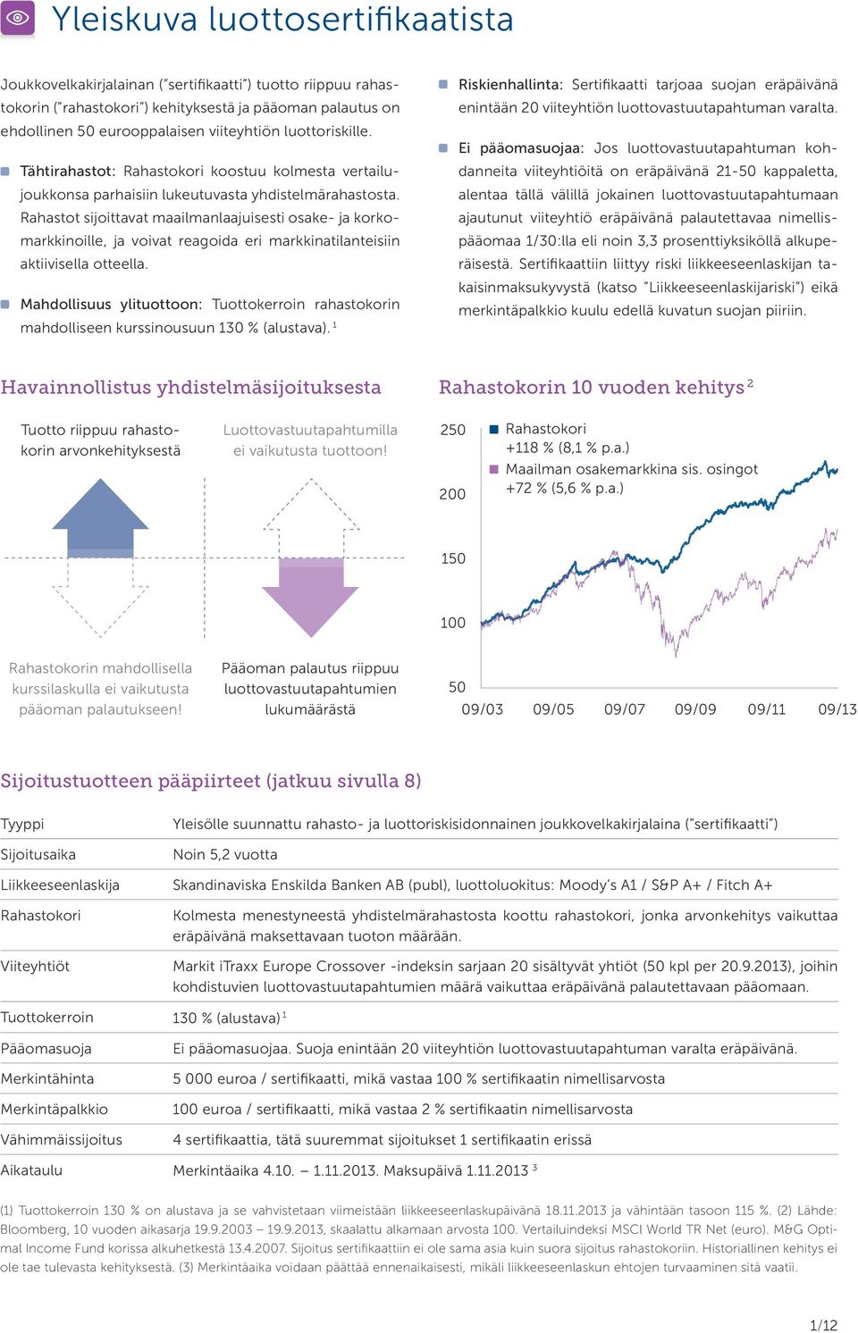 Rahastot sijoittavat maailmanlaajuisesti osake- ja korkomarkkinoille, ja voi vat reagoida eri markkinatilanteisiin aktiivisella otteella.