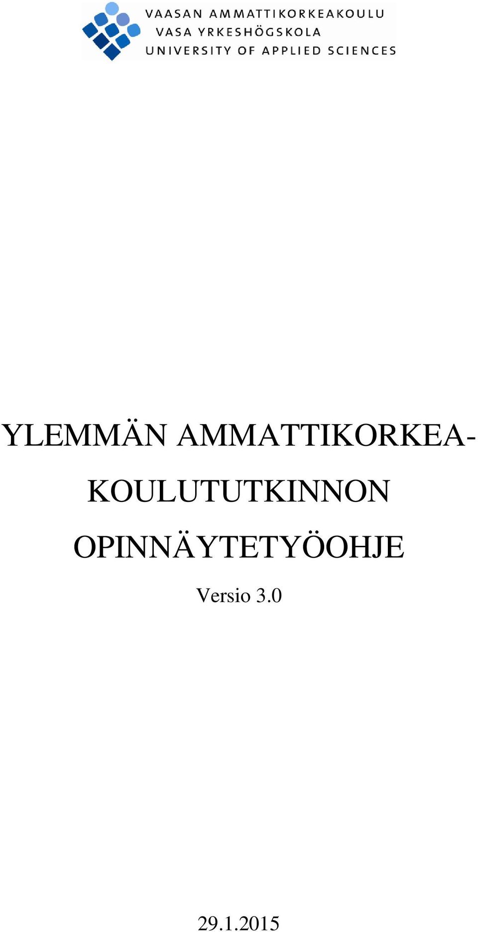 KOULUTUTKINNON