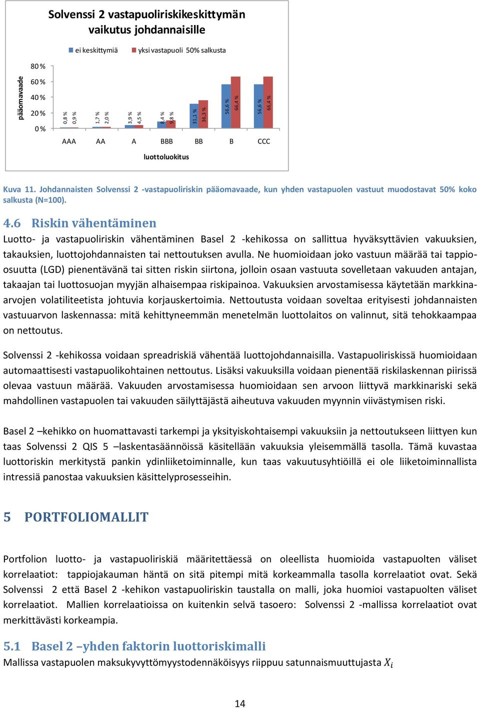 Ne huomioidaan joko vastuun määrää tai tappioosuutta (LGD) pienentävänä tai sitten riskin siirtona, jolloin osaan vastuuta sovelletaan vakuuden antajan, takaajan tai luottosuojan myyjän alhaisempaa