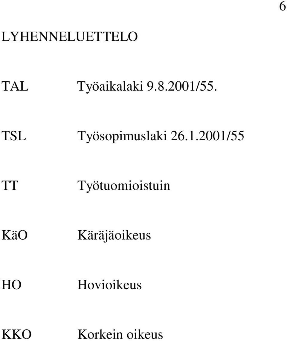 55. TSL Työsopimuslaki 26.1.