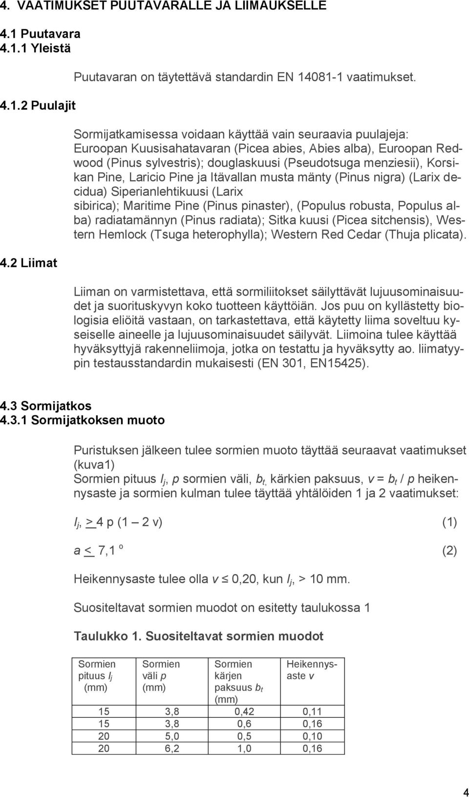 Pine, Laricio Pine ja Itävallan musta mänty (Pinus nigra) (Larix decidua) Siperianlehtikuusi (Larix sibirica); Maritime Pine (Pinus pinaster), (Populus robusta, Populus alba) radiatamännyn (Pinus