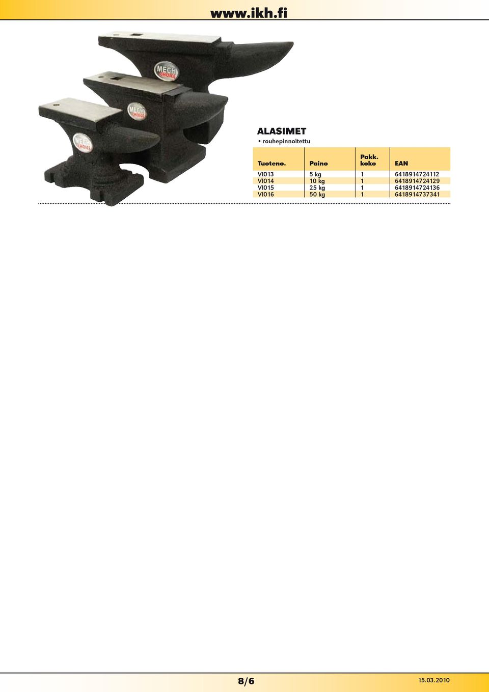 6418914724129 VI015 25 kg 1