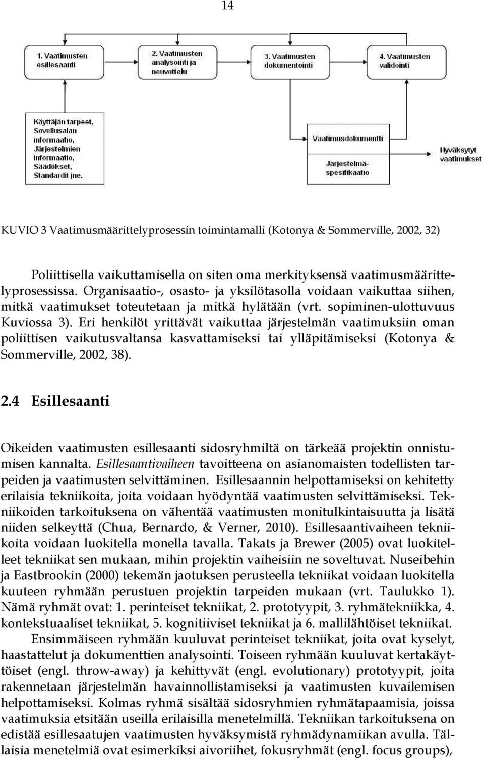Eri henkilöt yrittävät vaikuttaa järjestelmän vaatimuksiin oman poliittisen vaikutusvaltansa kasvattamiseksi tai ylläpitämiseksi (Kotonya & Sommerville, 20