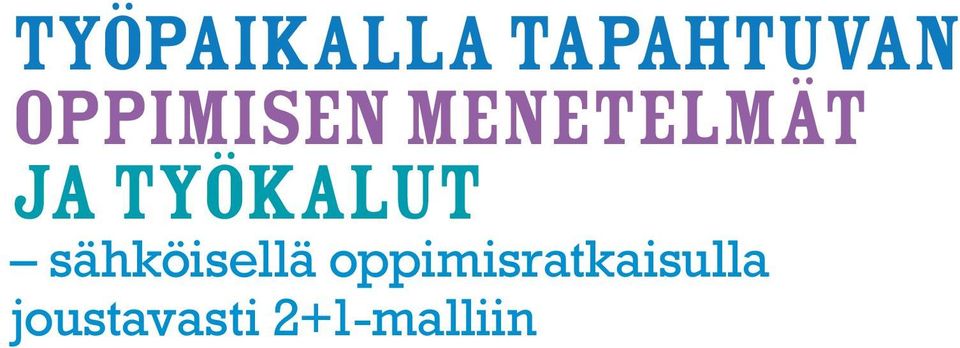 työkalut sähköisellä
