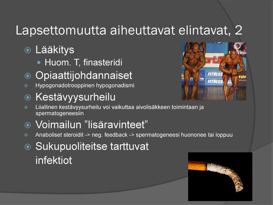 Liiallinen kestävyysurheilu voi vaikuttaa aivolisäkkeen toimintaan ja spermatogeneesiin