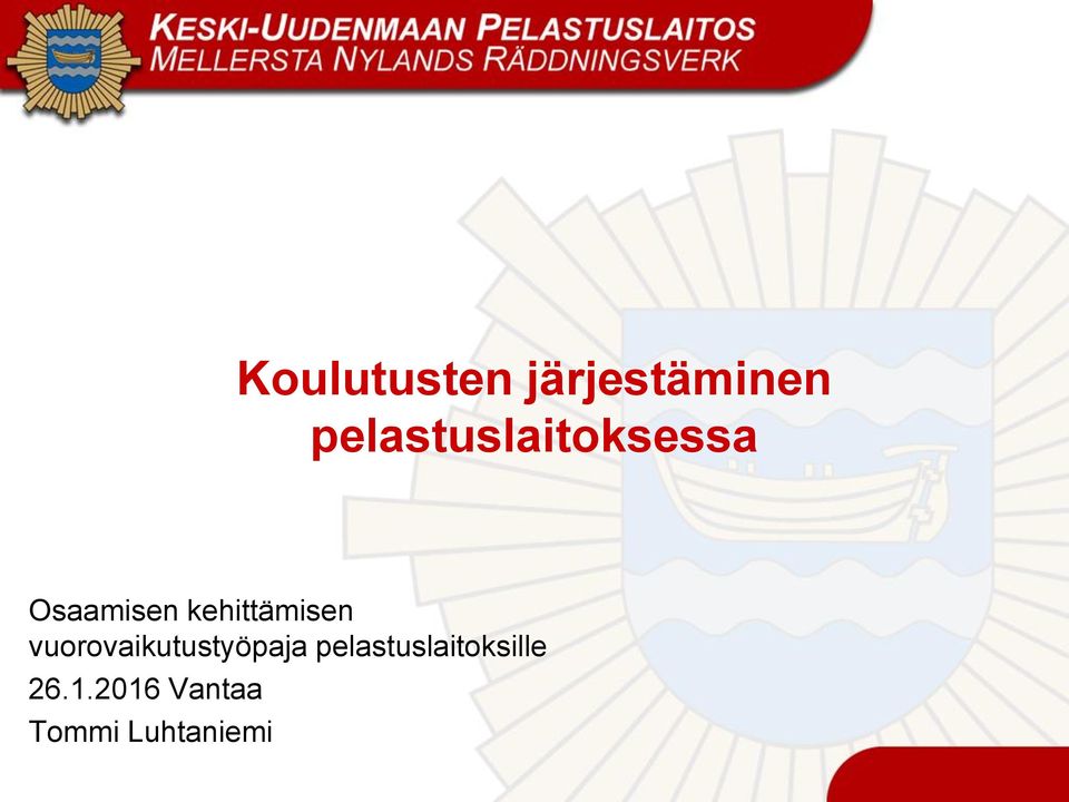 kehittämisen vuorovaikutustyöpaja