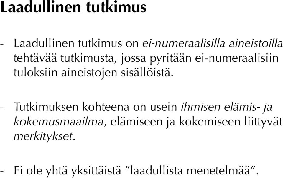 sisällöistä.