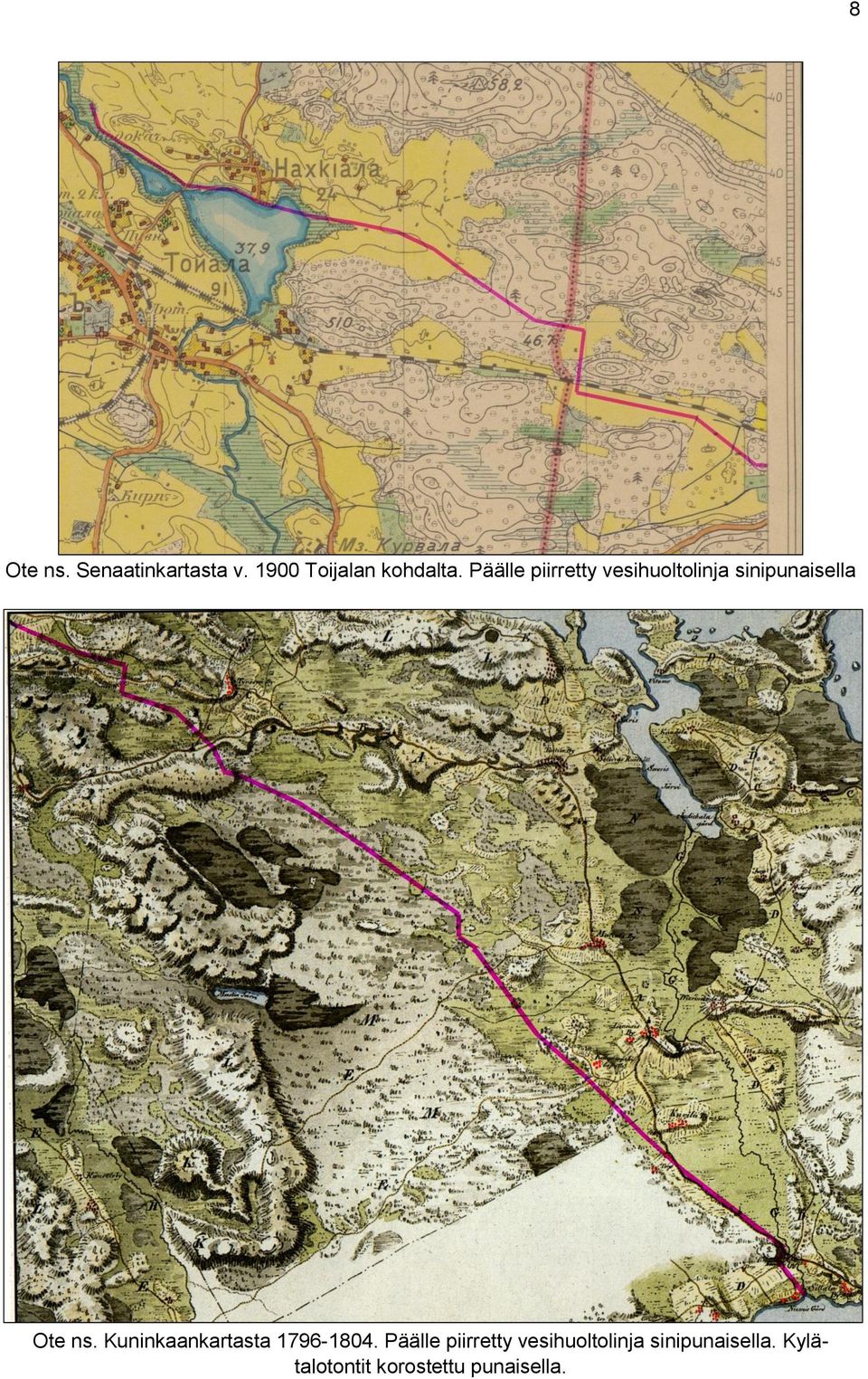 Kuninkaankartasta 1796-1804.