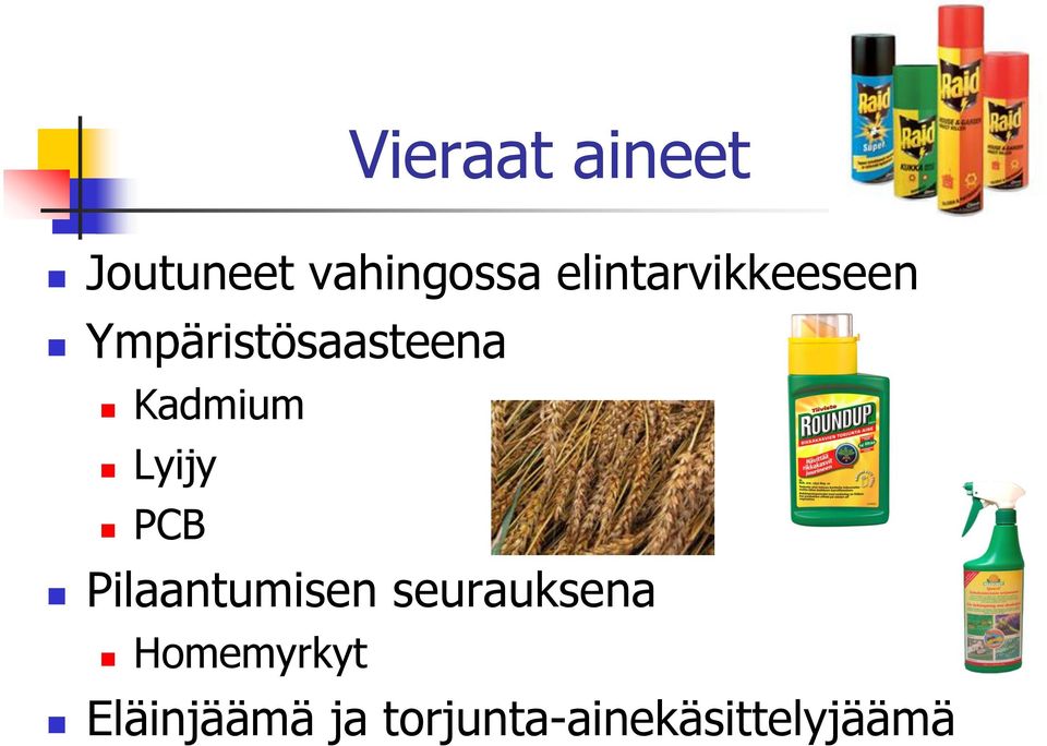 Kadmium Lyijy PCB Pilaantumisen