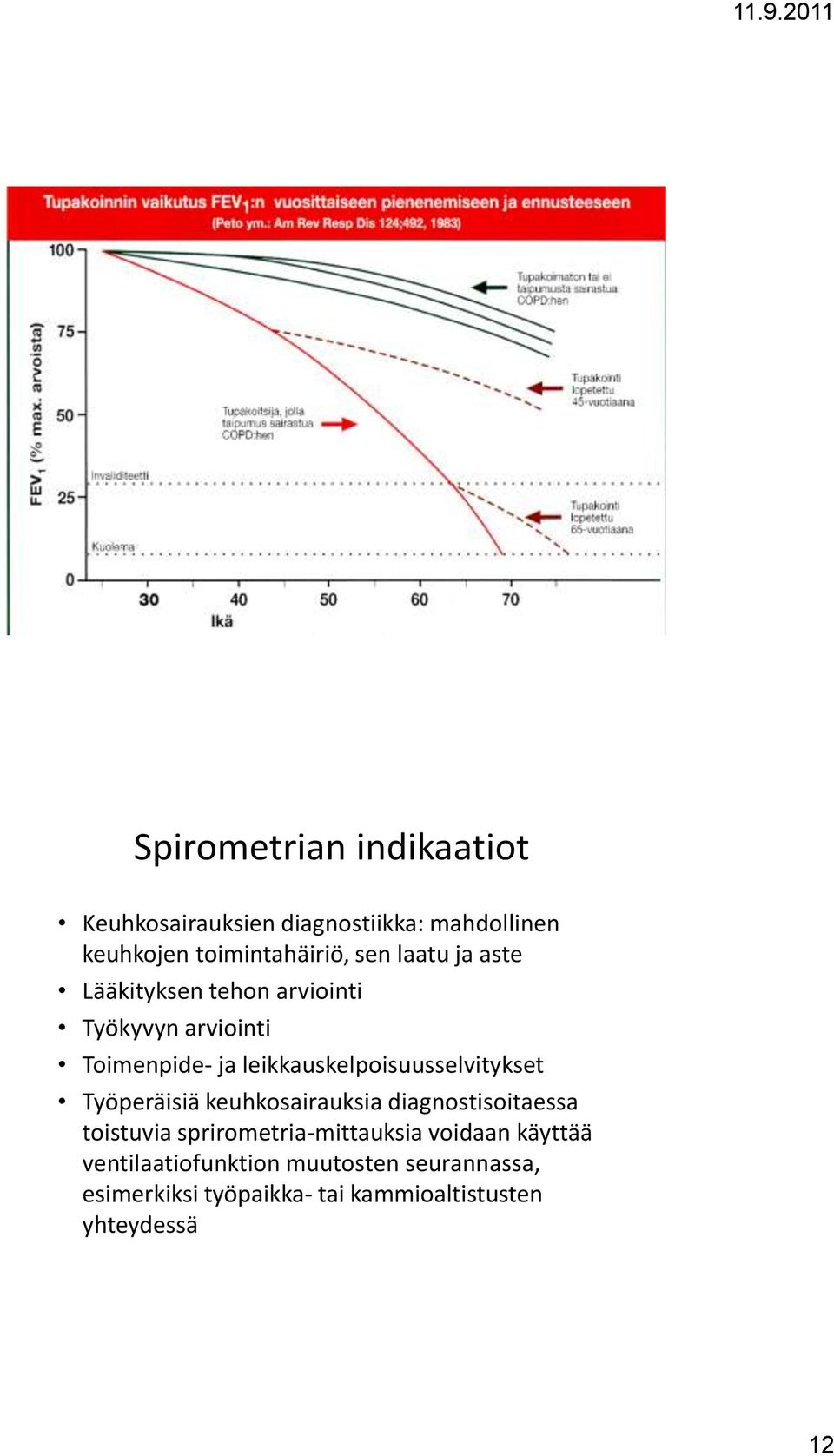 leikkauskelpoisuusselvitykset Työperäisiä keuhkosairauksia diagnostisoitaessa toistuvia