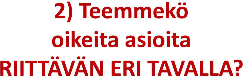 asioita