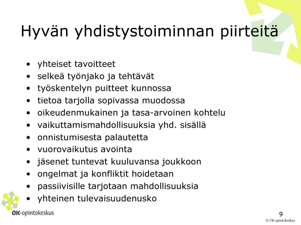 vaikuttamismahdollisuuksia yhd.