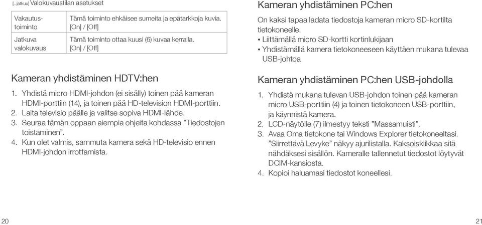 Laita televisio päälle ja valitse sopiva HDMI-lähde. 3. Seuraa tämän oppaan aiempia ohjeita kohdassa Tiedostojen toistaminen. 4.