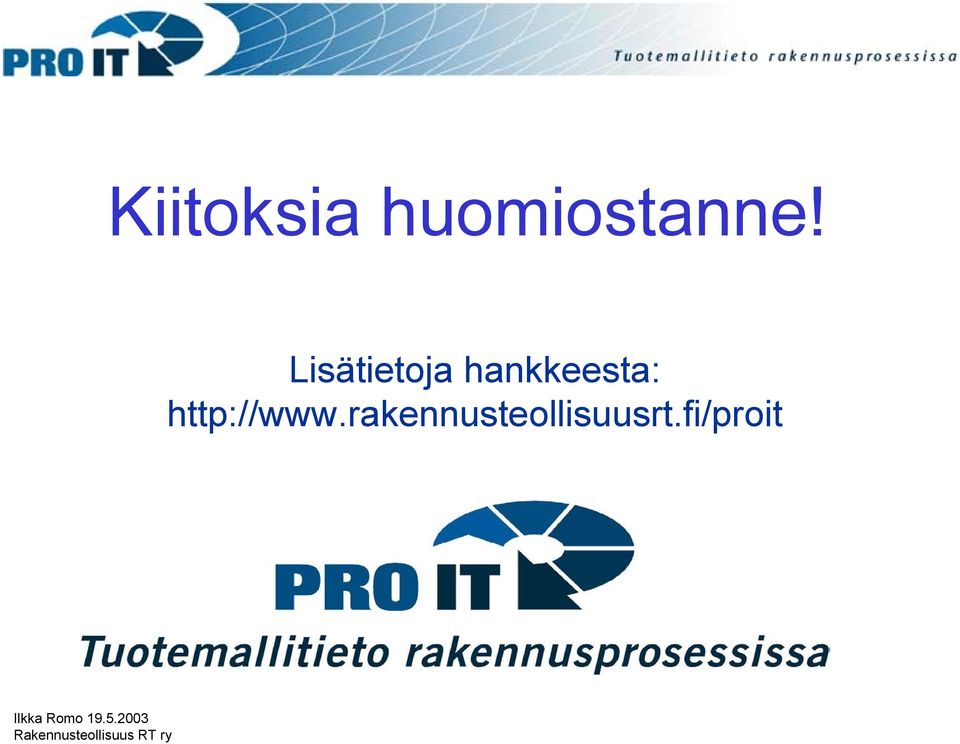 Lisätietoja hankkeesta: