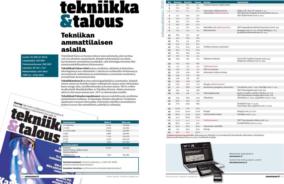 Brändin kohderyhmää ovat tekniikan koulutetut ammattilaiset ja päättäjät, sekä teknologian luomista liiketoimintamahdollisuuksista kiinnostuneet.