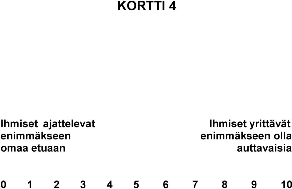 Ihmiset yrittävät enimmäkseen