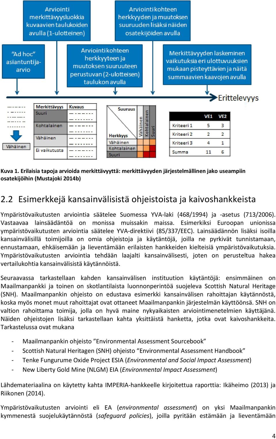 Vastaavaa lainsäädäntöä on monissa muissakin maissa. Esimerkiksi Euroopan unionissa ympäristövaikutusten arviointia säätelee YVA-direktiivi (85/337/EEC).