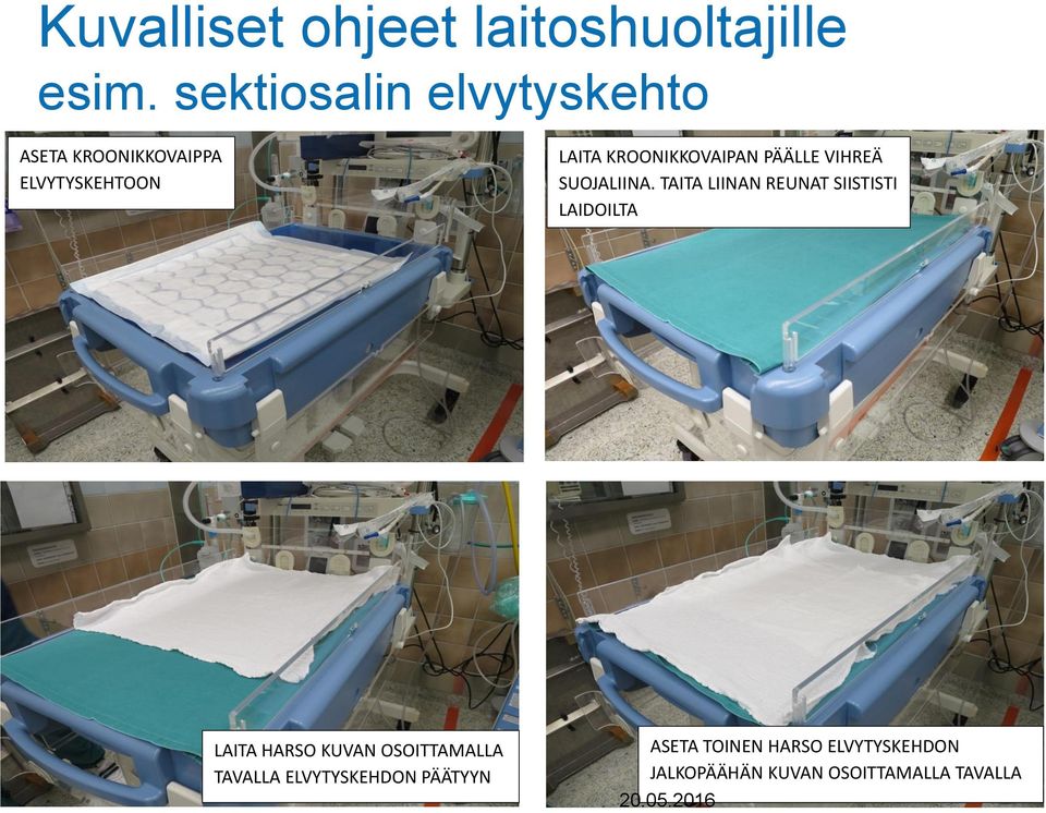 KROONIKKOVAIPAN PÄÄLLE VIHREÄ SUOJALIINA.