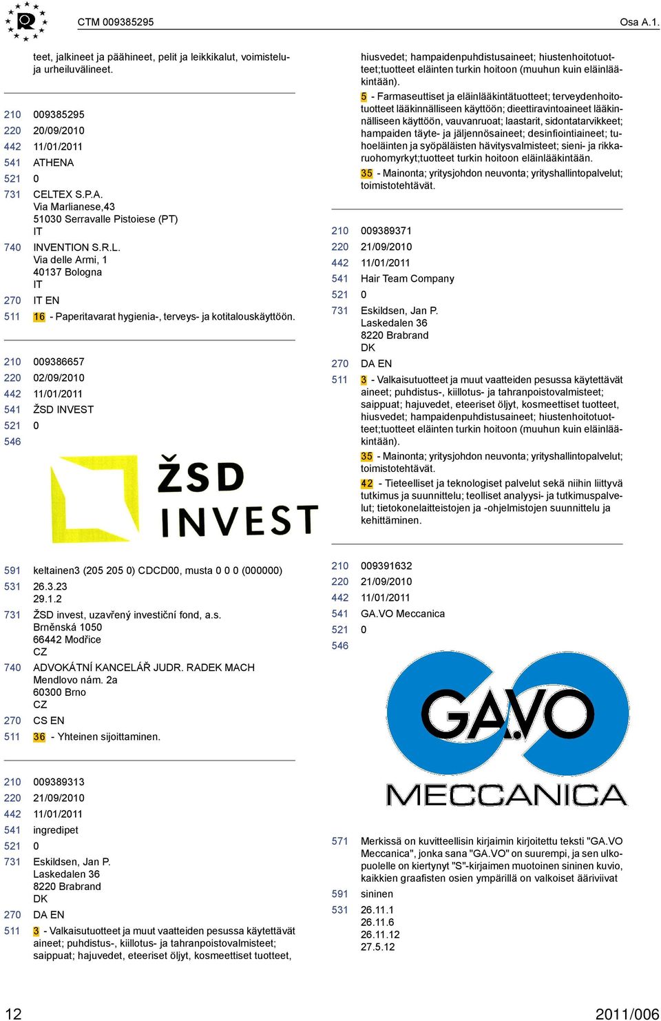 9386657 2/9/21 ŽSD INVEST hiusvedet; hampaidenpuhdistusaineet; hiustenhoitotuotteet;tuotteet eläinten turkin hoitoon (muuhun kuin eläinlääkintään).