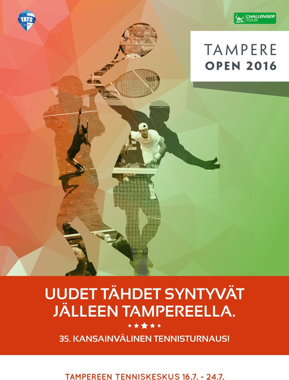 KANSAINVÄLINEN TENNISTURNAUS! LA 16.7.