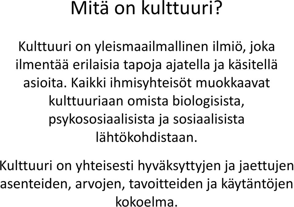 käsitellä asioita.