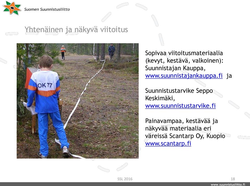 fi ja Suunnistustarvike Seppo Keskimäki, www.suunnistustarvike.
