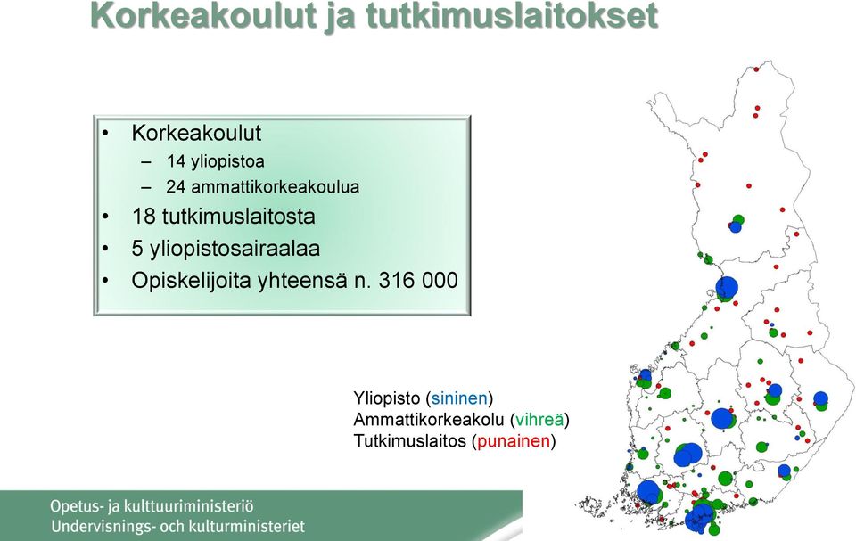 yliopistosairaalaa Opiskelijoita yhteensä n.