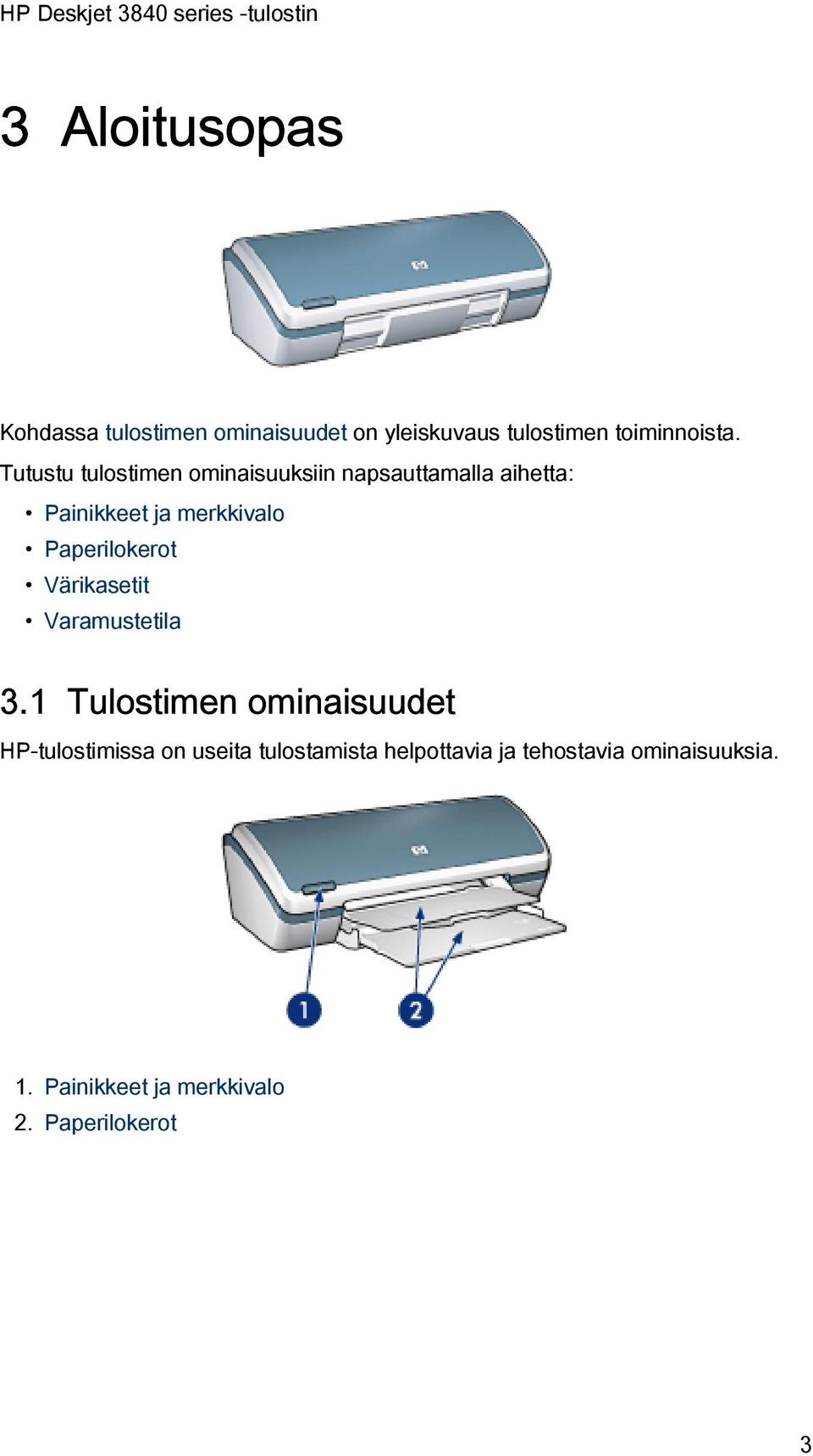 Paperilokerot Värikasetit Varamustetila 3.