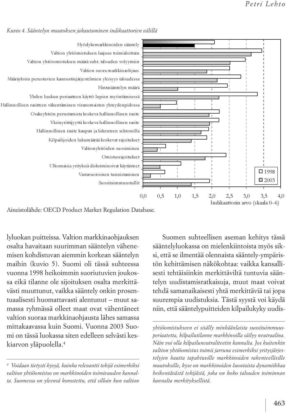 kehittämisen näkökohtaa: vaikka kansallisesti tehtäisiinkin merkittäviltä tuntuvia sääntelyn uudistamisratkaisuja, muut maat voivat tehdä samanaikaisesti yhtä merkittäviä tai jopa suurempia