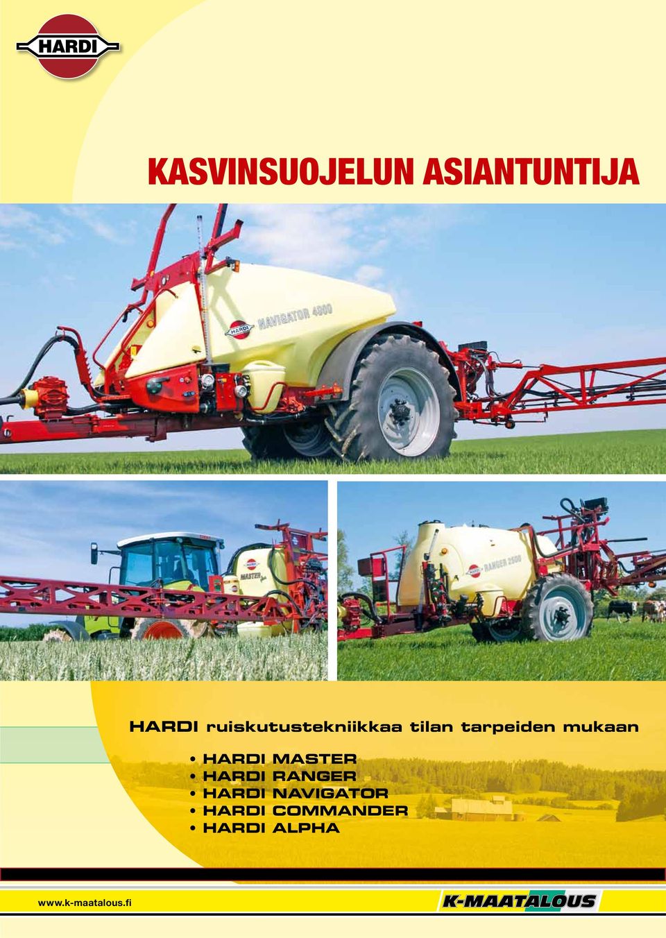 HARDI MASTER HARDI RANGER HARDI NAVIGATOR