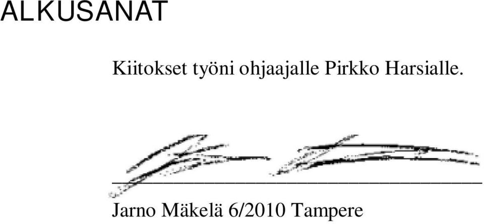 ohjaajalle Pirkko